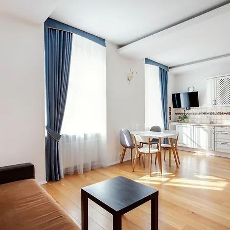 アパート Comfy One Bedroom By Reside Baltic ヴィリニュス